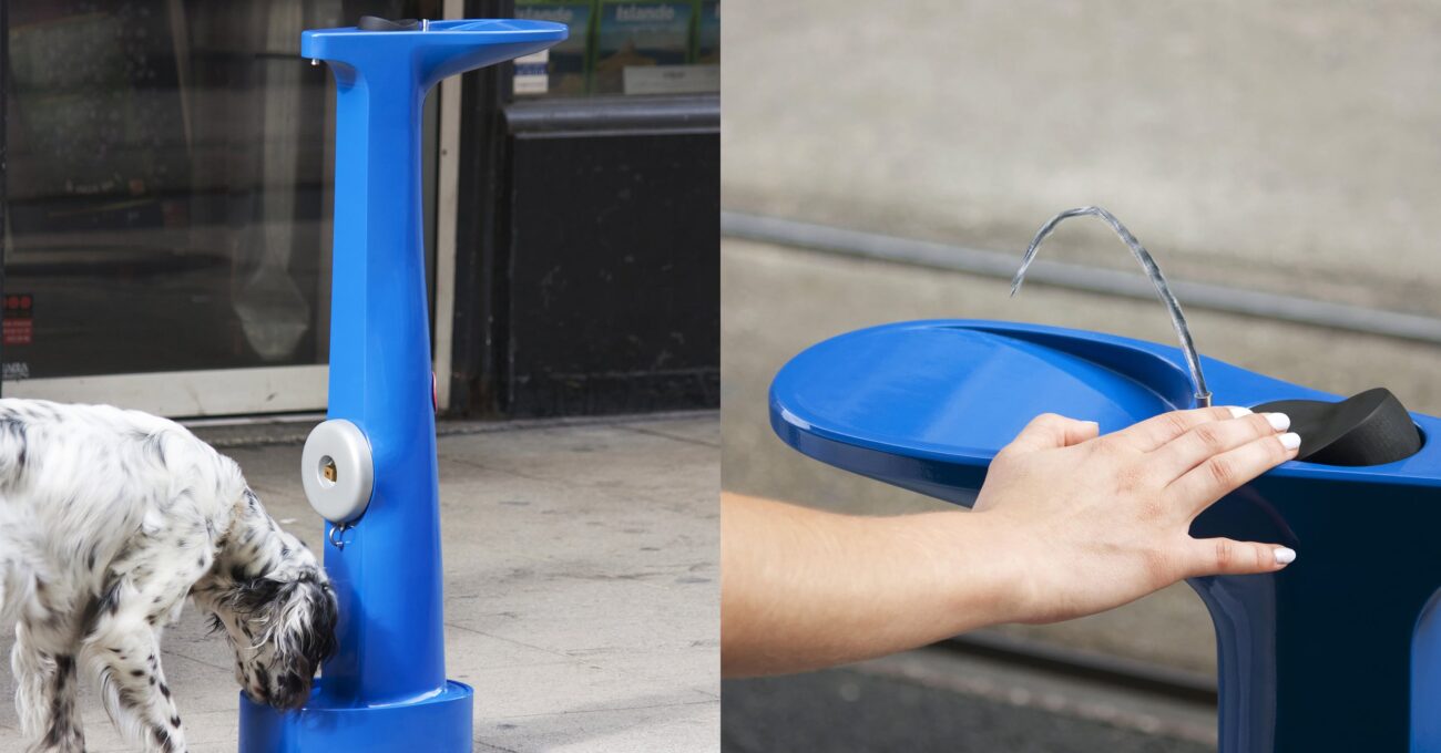 Hem Yangın Musluğu Hem de İnsanlar ve Hayvanlar için Çeşme