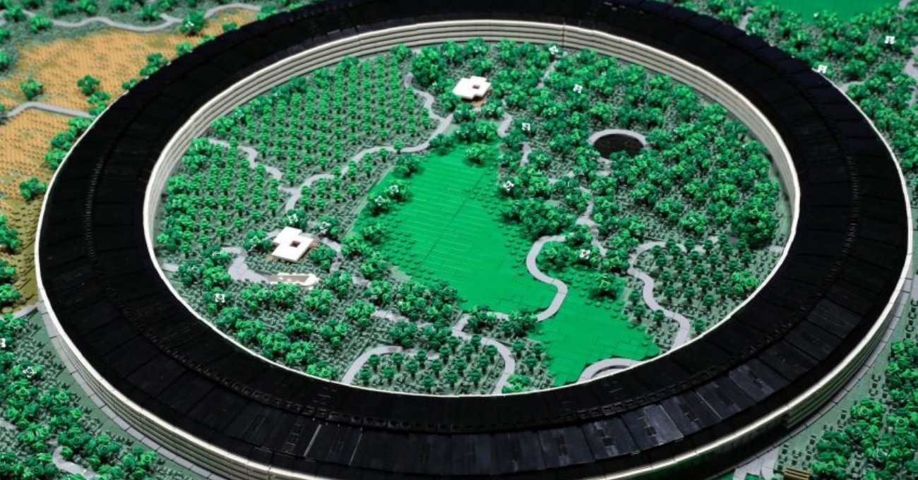 LEGO’dan Yapılmış Mini Apple Park