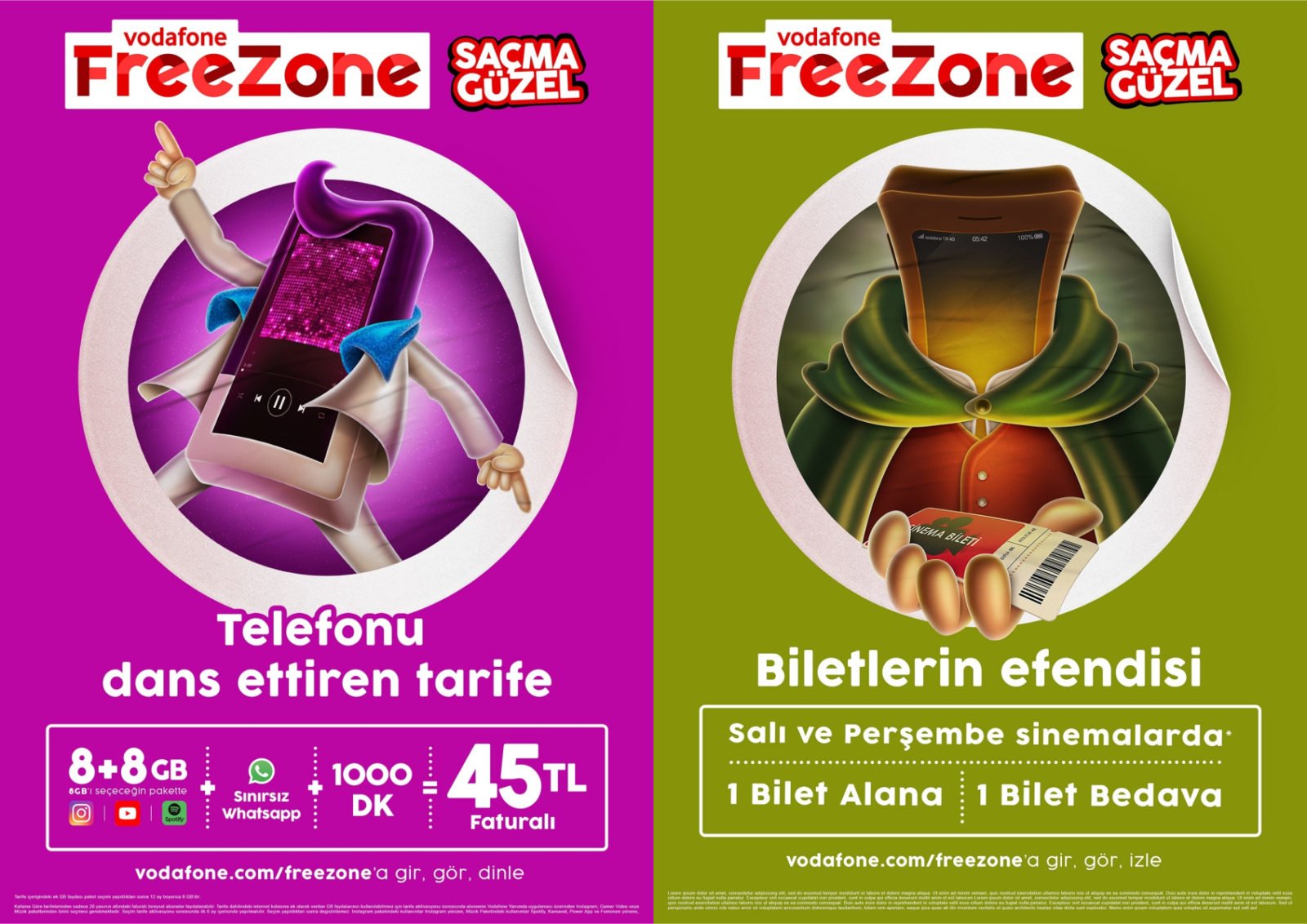 Vodafone Freezone: Saçma Güzel Bir Kampanya