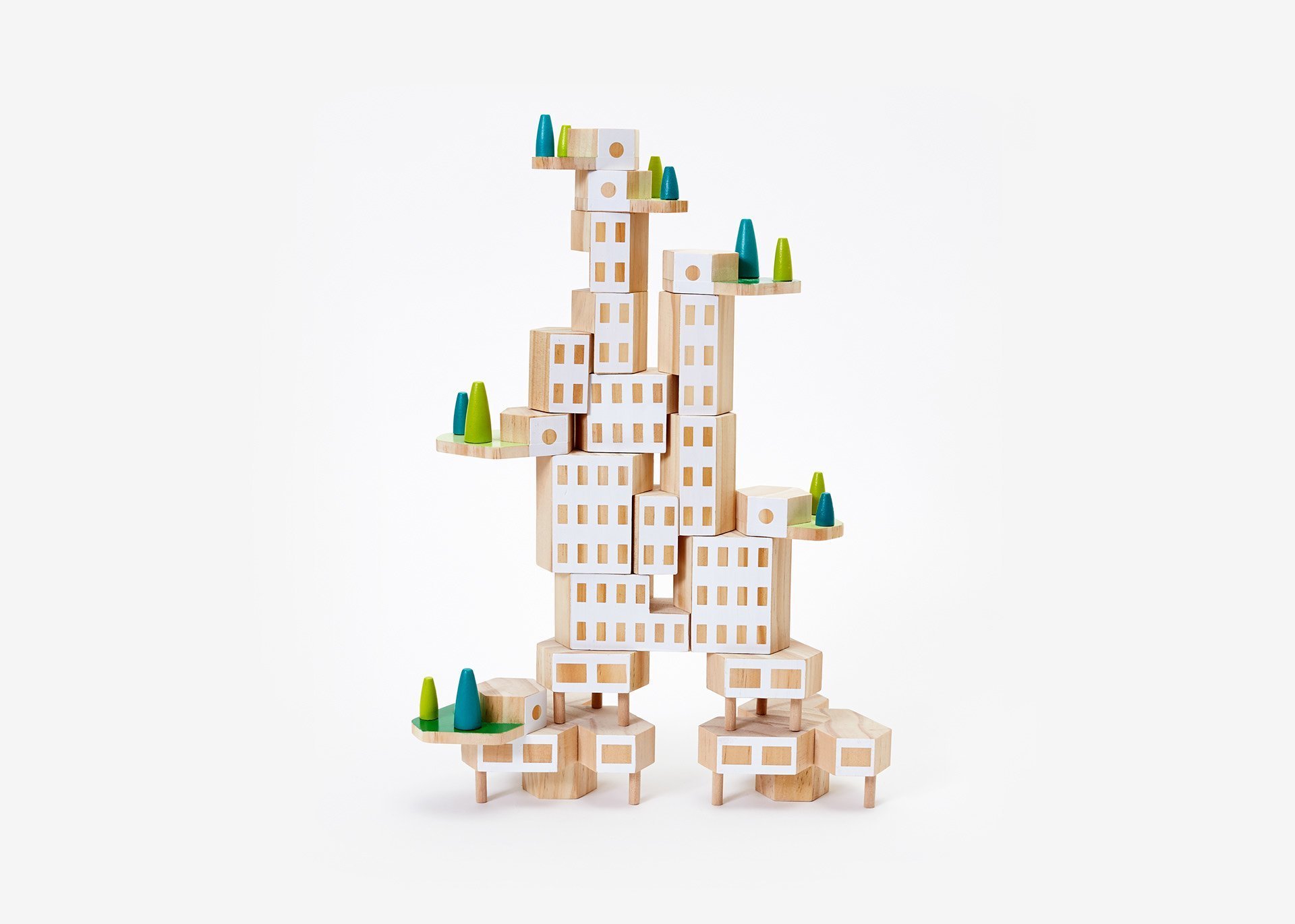 Çocuklar ve Çocuk Kalanlar için Mimari Oyuncaklar: Blockitecture