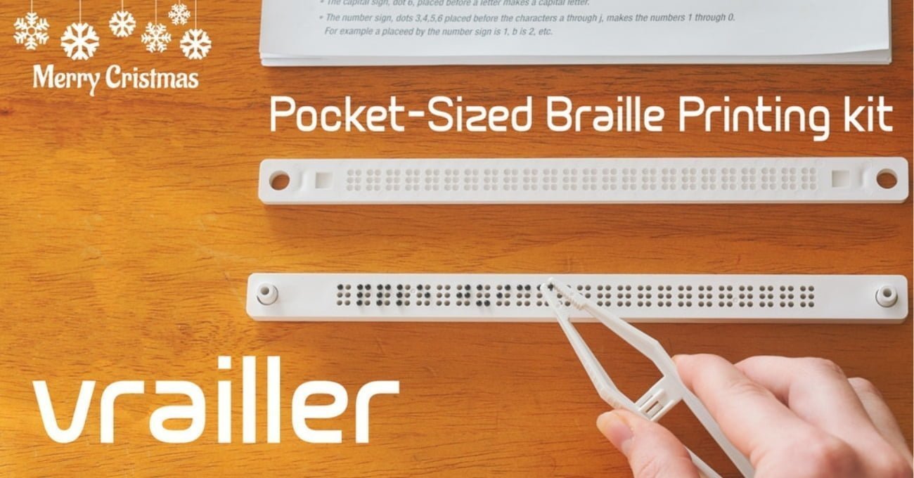 Kendin Yap Braille Baskı Kiti: Vrailler