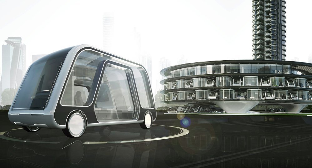 Autonomous Travel Suite: Bu Sürücüsüz Araç Aynı Zamanda Bir Otel Odası