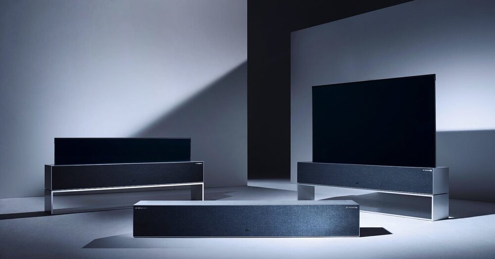 LG’den Kapandığında Kıvrılıp Kutuya Dönüşen Televizyon