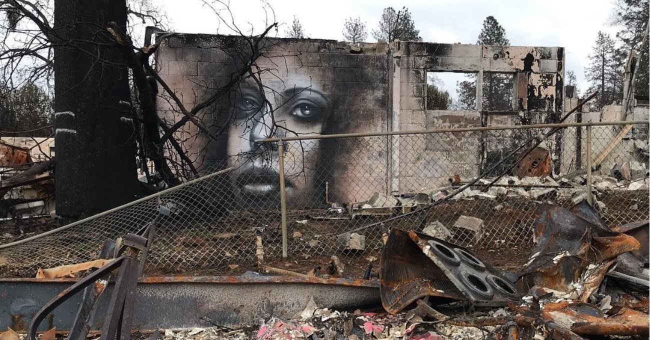 Shane Grammer - Yangın Felaketinin Yaralarını Murallarla Sarmak
