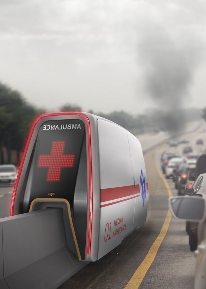 The Median AMB: Trafikten Etkilenmeyen Ambulans