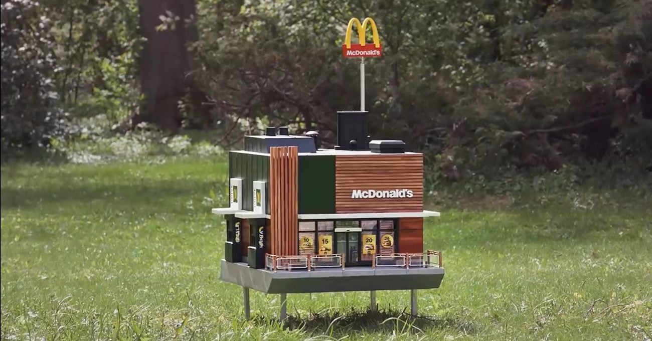 McDonald’s’tan Arılara Özel Restoran