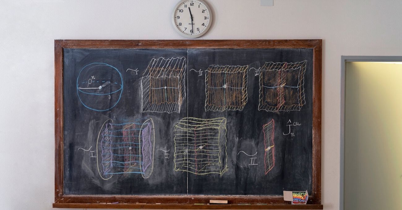 Matematikçilerin Kara Tahta Üzerindeki Sanatı