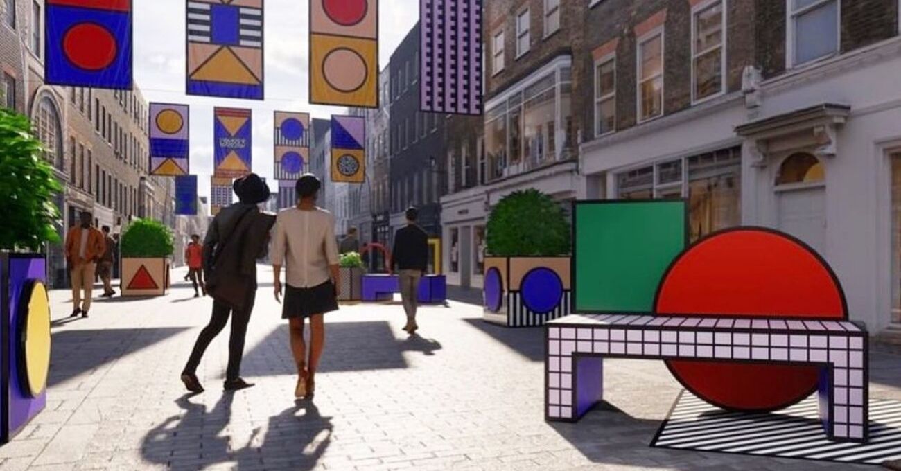 Londra Tasarım Festivali’nin Rengarenk Sokak Mobilyaları