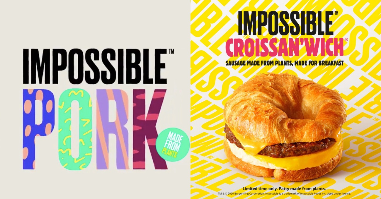 Impossible Foods’tan İki Yeni Ürün: Impossible Pork ve Impossible Sausage