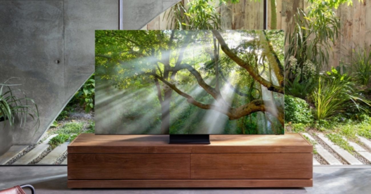 Samsung’tan Çerçevesiz 8K QLED Televizyon