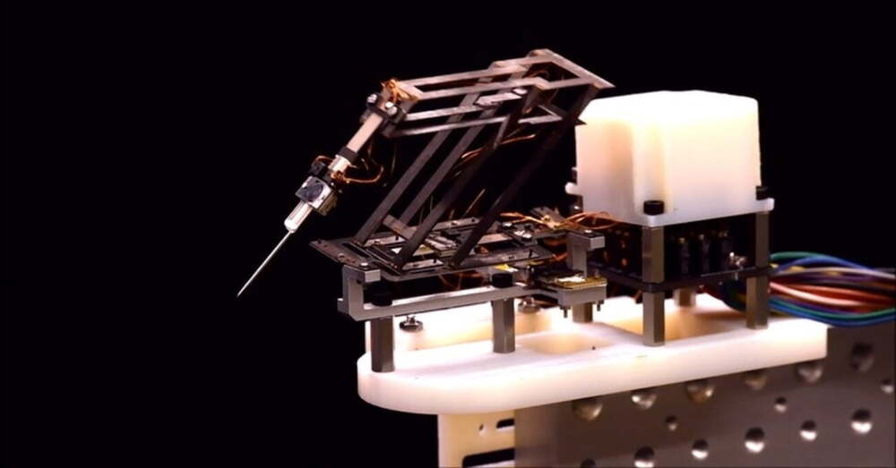 Tenis Topu Büyüklüğündeki Katlanabilir Cerrahi Robot