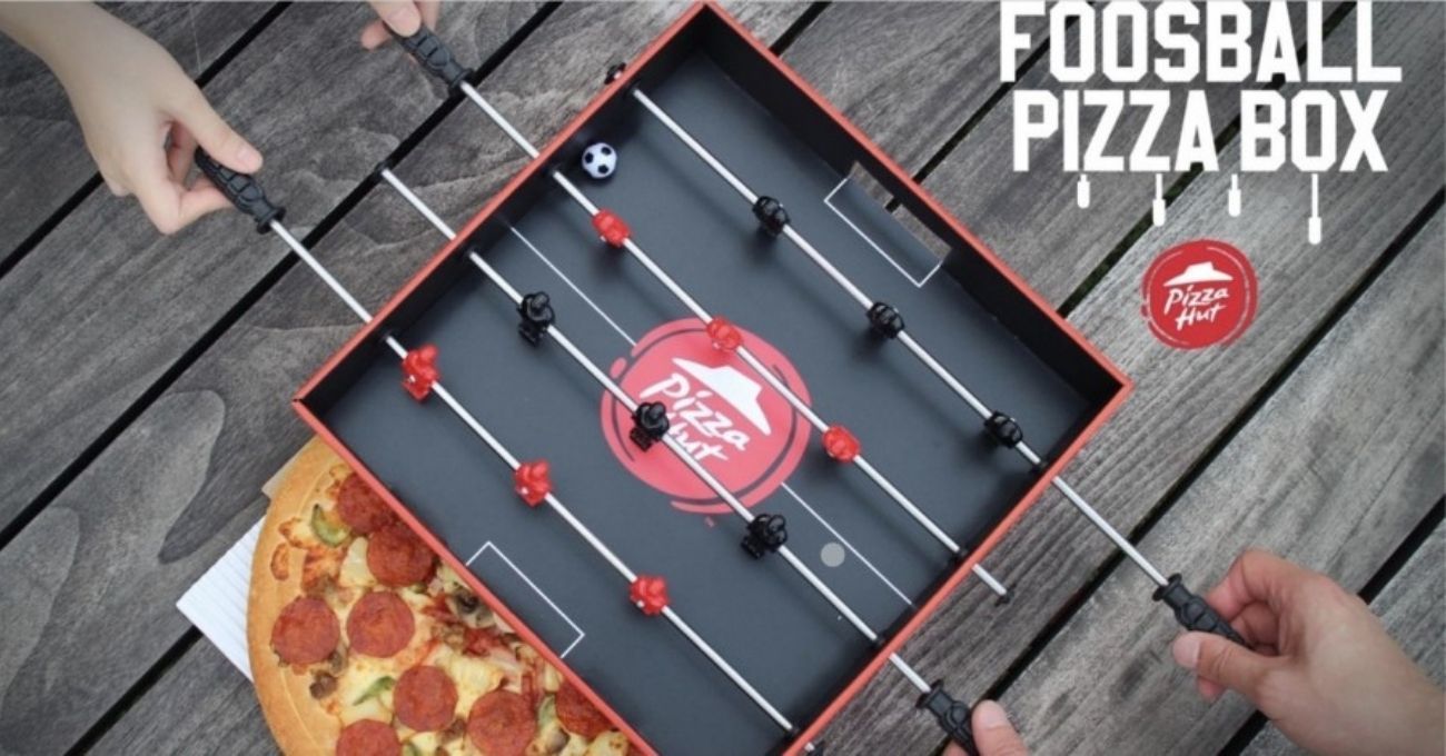 Foosball Pizza Box