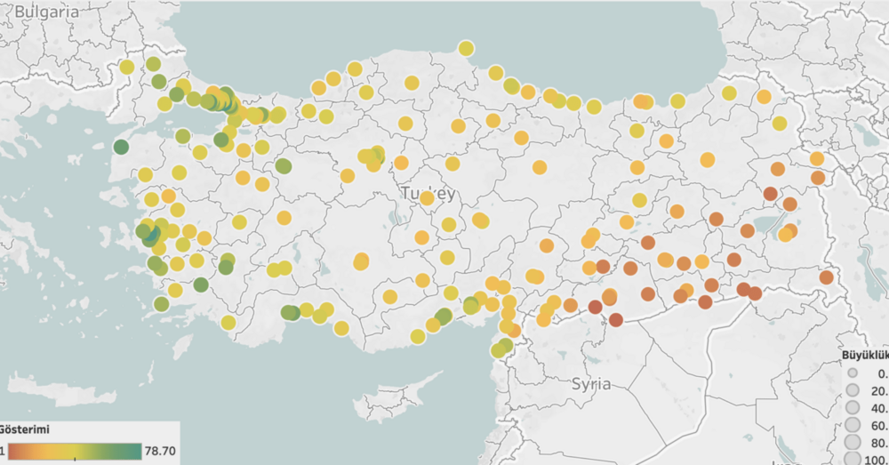 Türkiye’nin İlk İlçe Bazlı Toplumsal Cinsiyet Eşitliği Endeksi