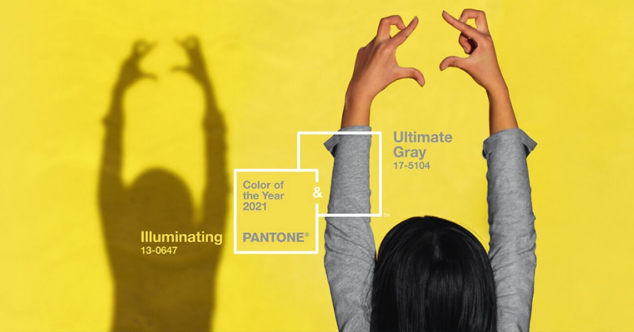 Pantone’dan 2021 için İki Renk: Ultimate Gray ve Illuminating