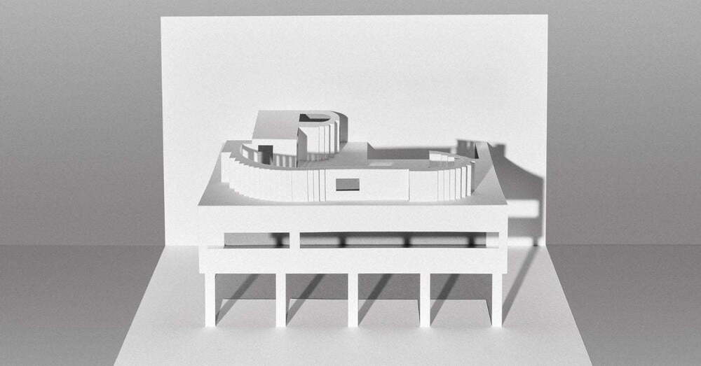 Kirigamiyle Le Corbusier Yapıları İnşa Etmek
