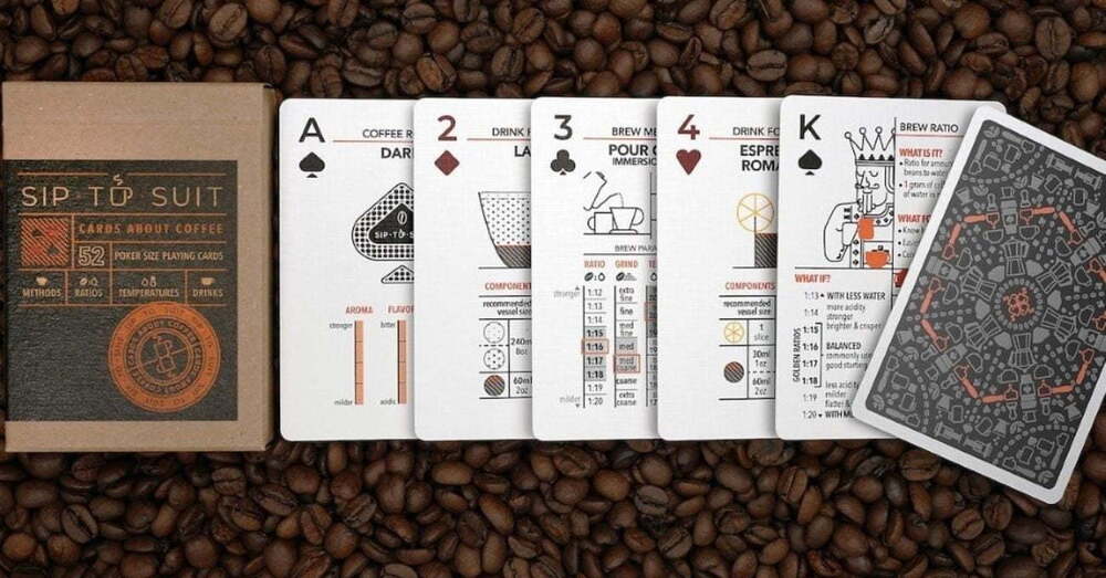 İyi Kahve Yapmanın İpuçlarını Veren İskambil Destesi