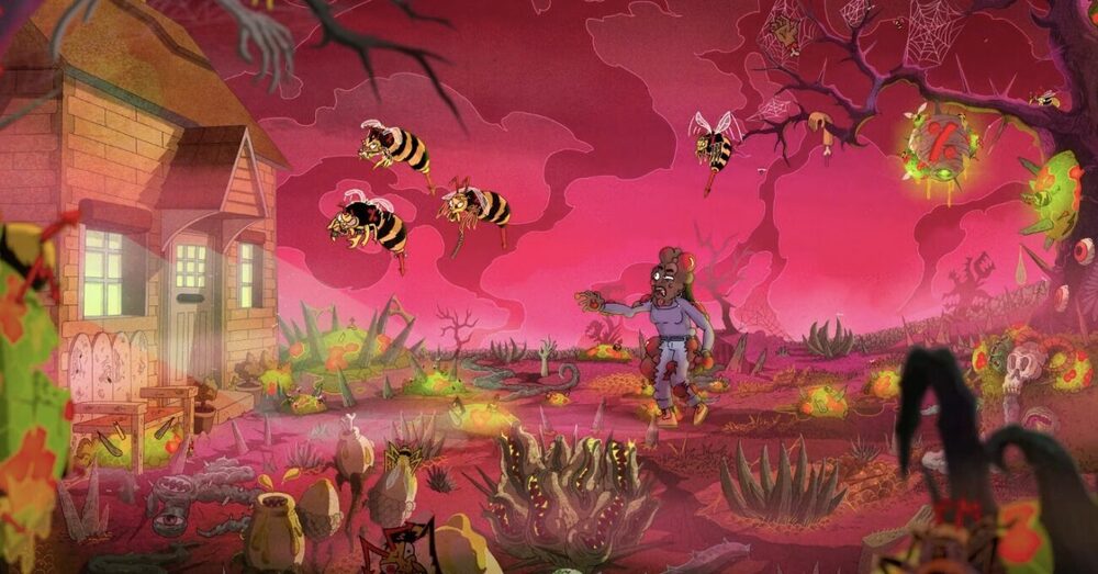 Evin Üstüne Kabus Gibi Çöken Dev Arılar