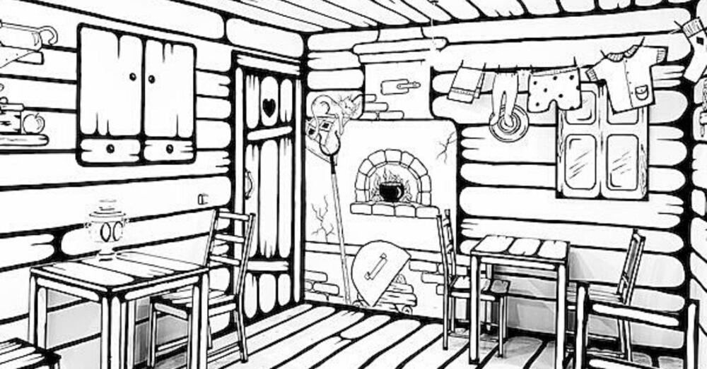 Eskiz Defterinden Bir Sayfa Gibi Duran Kafe