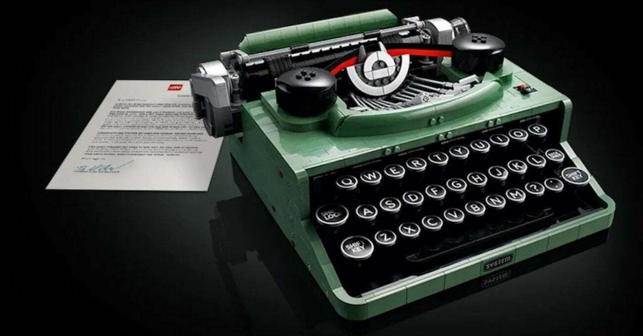 LEGO Typewriter
