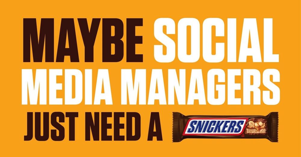 Fleets’in Kaldırıldığını Unutan Sosyal Medya Yöneticisi Bir SNICKERS İster Misin?