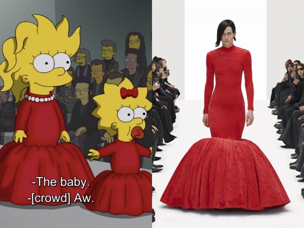 Balenciaga simpsons