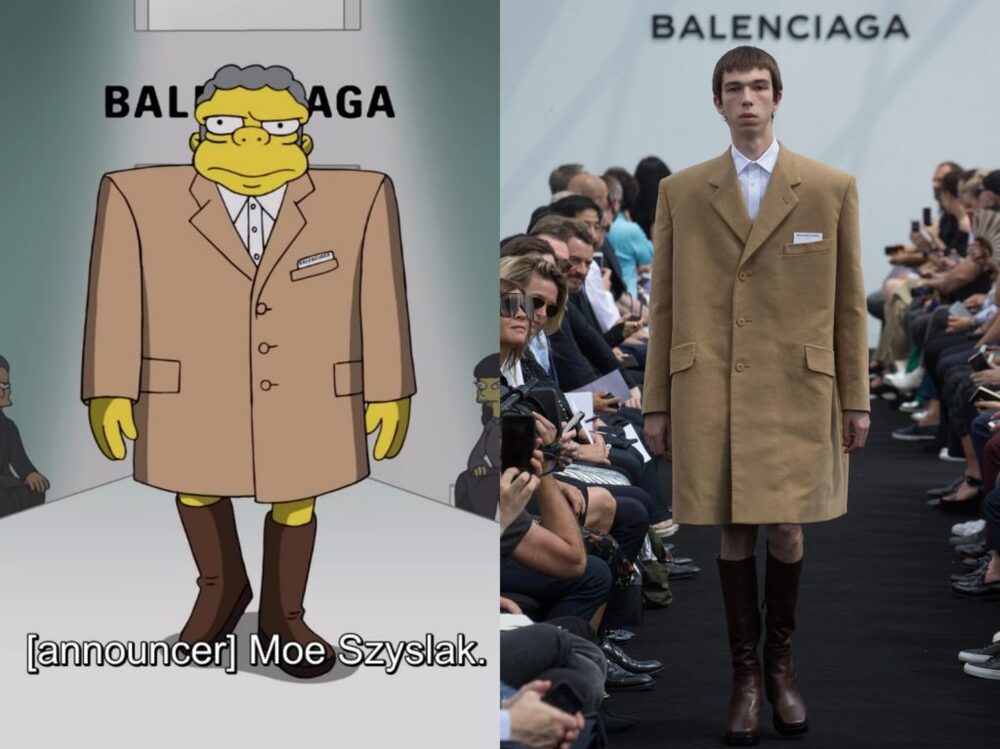 Balenciaga simpsons