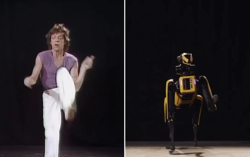 The Rolling Stones boston dynamics
