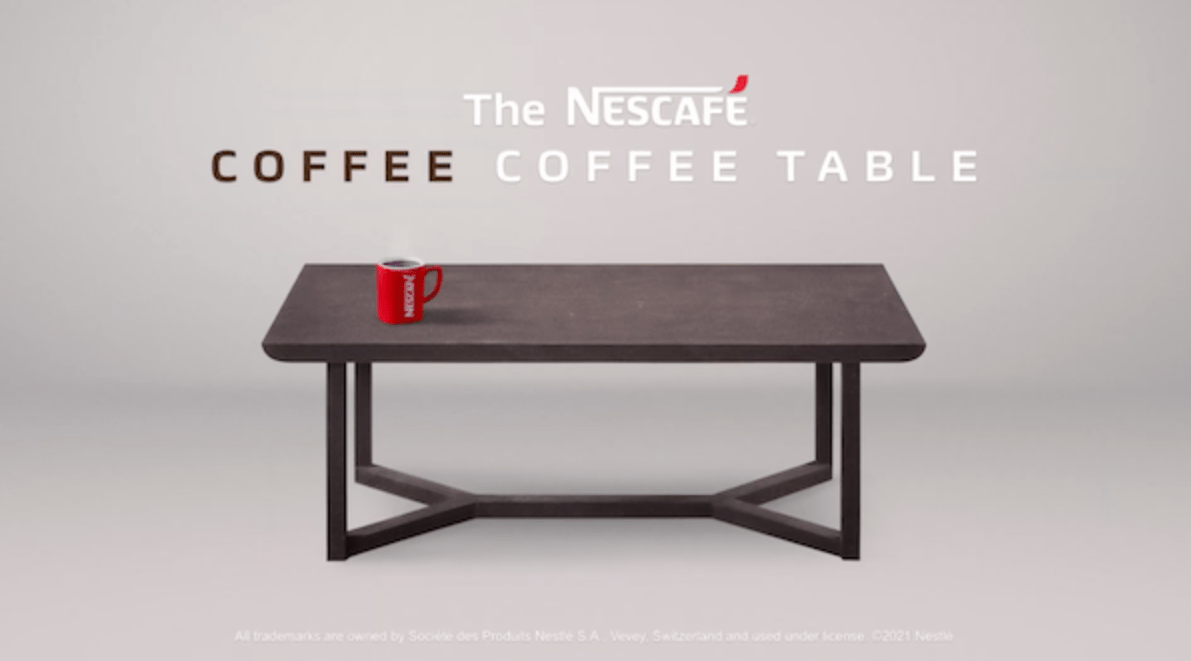 Nescafe Coffee Table