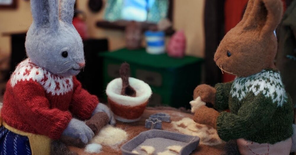 Minik Tavşanların Yeni Yıl Heyecanı