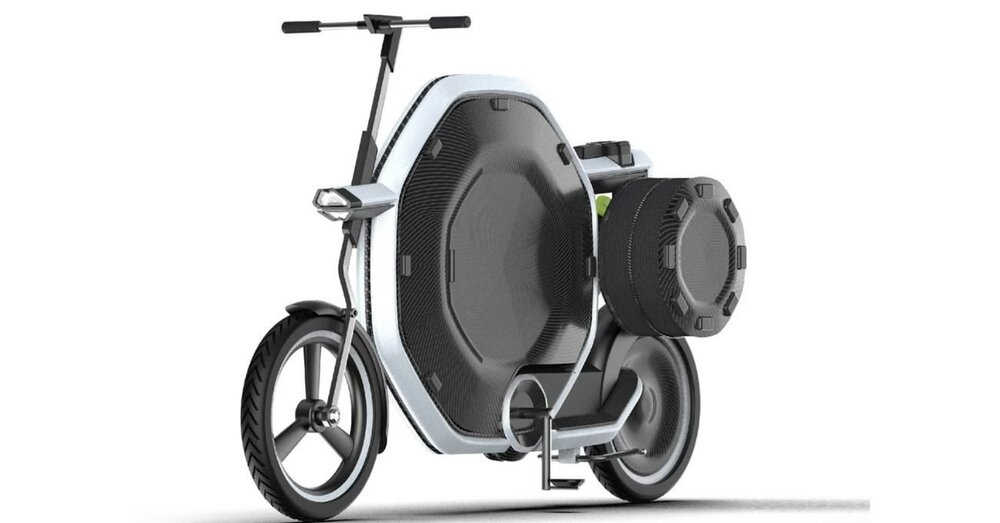 Yükünü Güvenceye Alan Kargo Bisikleti