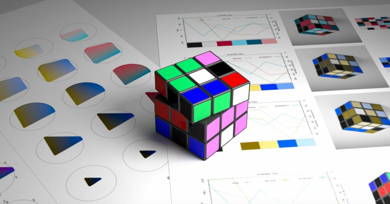 Renk Körü Dostu Rubik Küpü