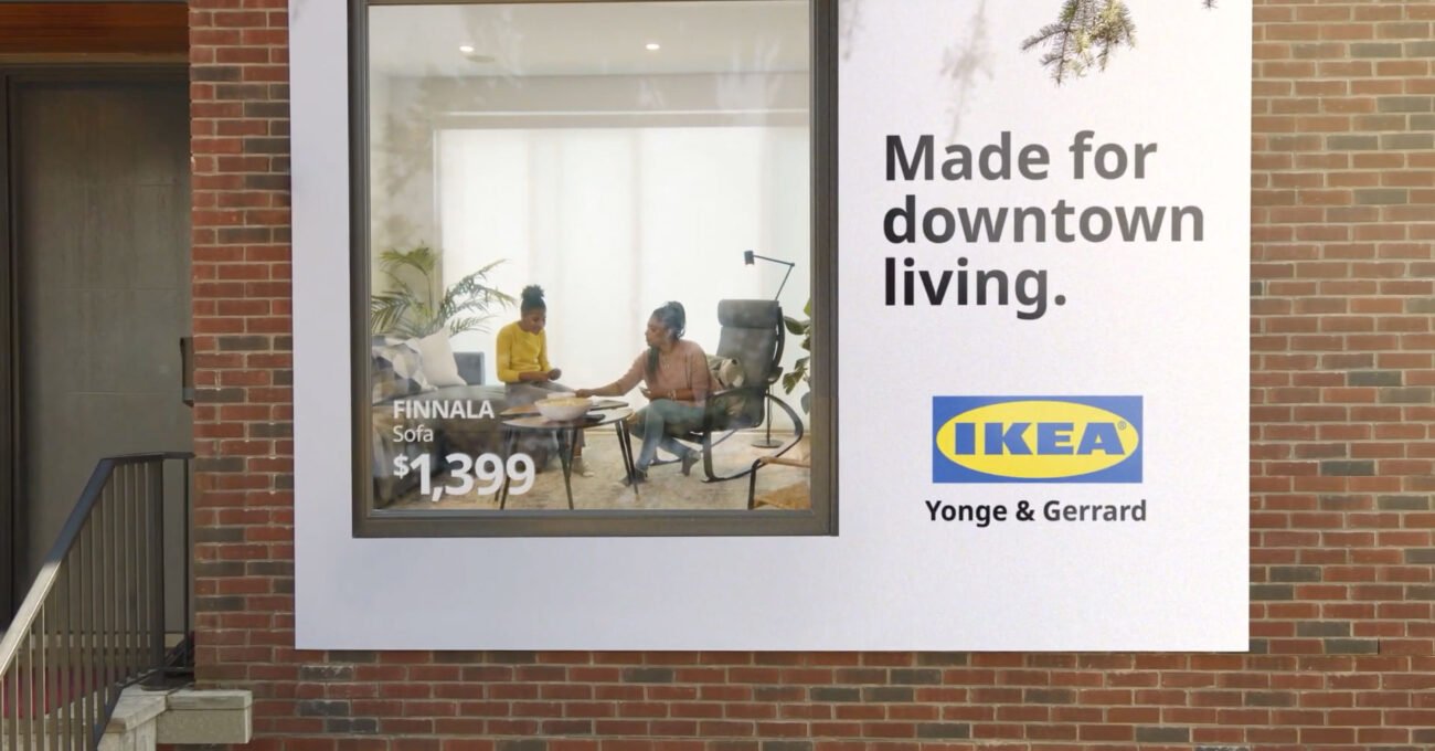 IKEA’nın Toronto’daki “Yaşayan” Katalogları