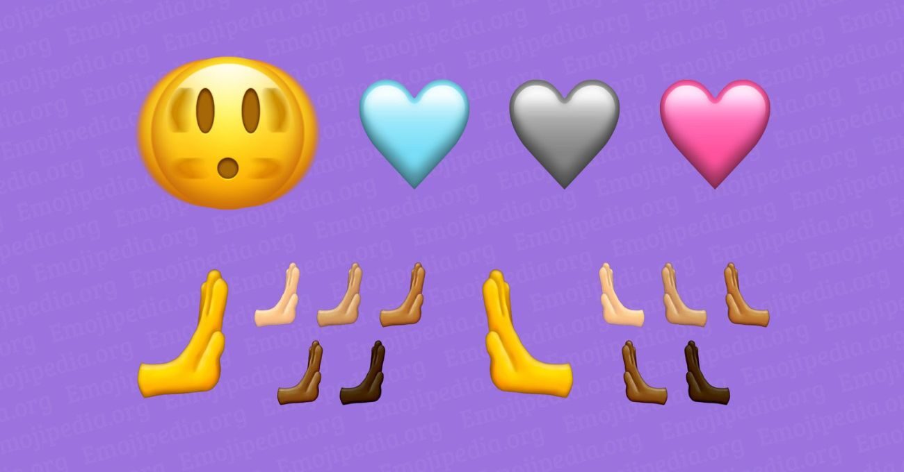 Pembe Kalp ve Sallanan Yüz Emojileriyle Birlikte 31 Yeni Emoji Geliyor