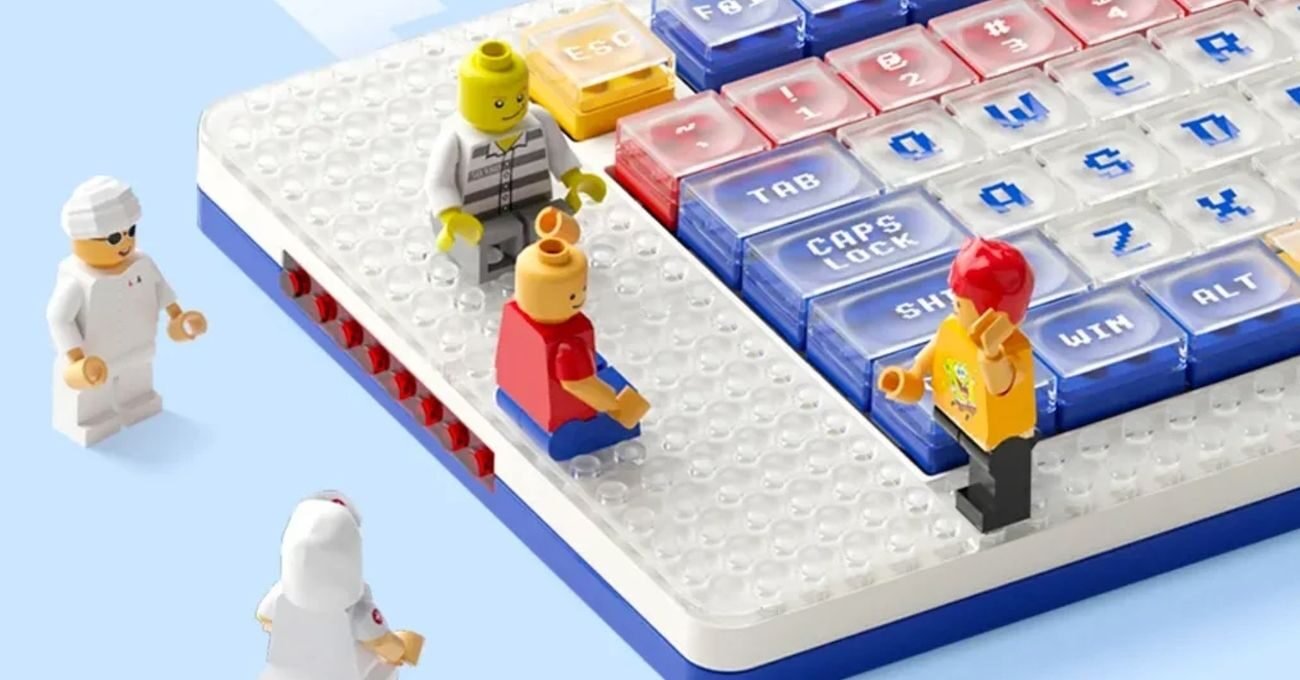LEGO Uyumlu Mekanik Klavye
