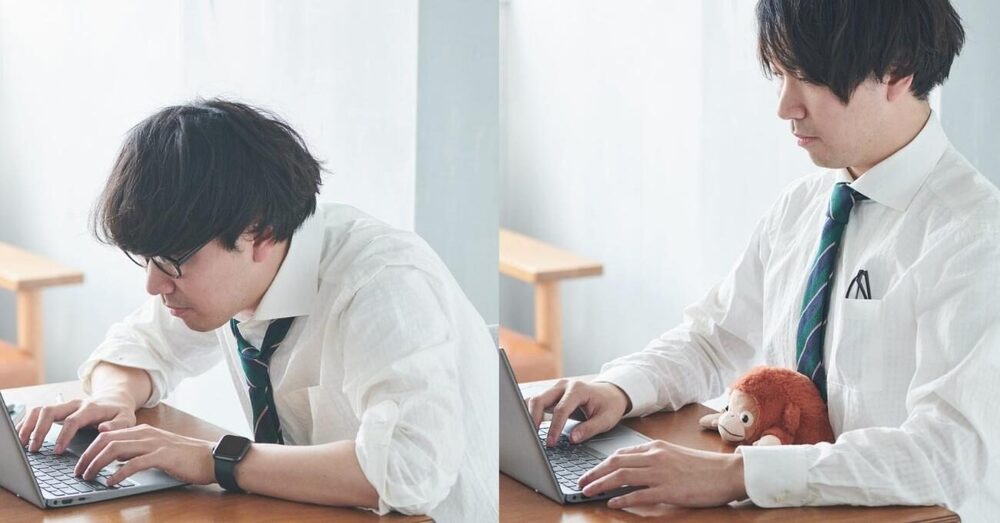 Masa Başı Çalışanlar İçin Dik Durmayı Sağlayan Pelüş Oyuncak