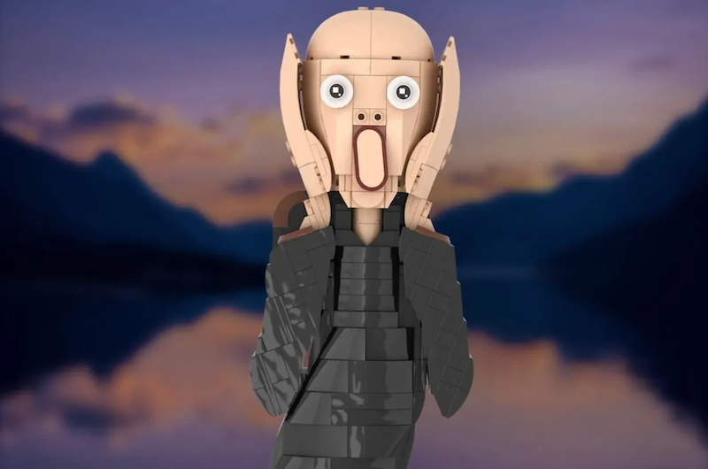 lego çığlık tablosu