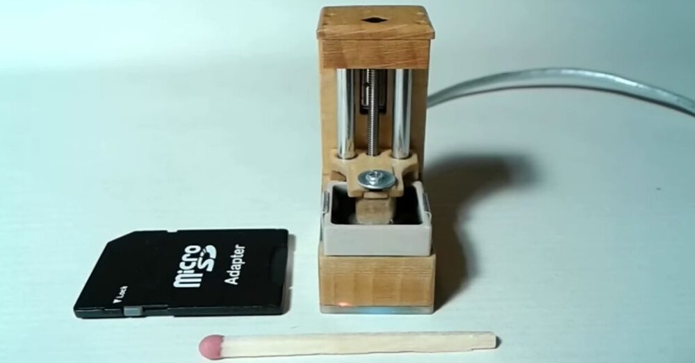 Çalışır Durumdaki Minyatür 3B Yazıcı