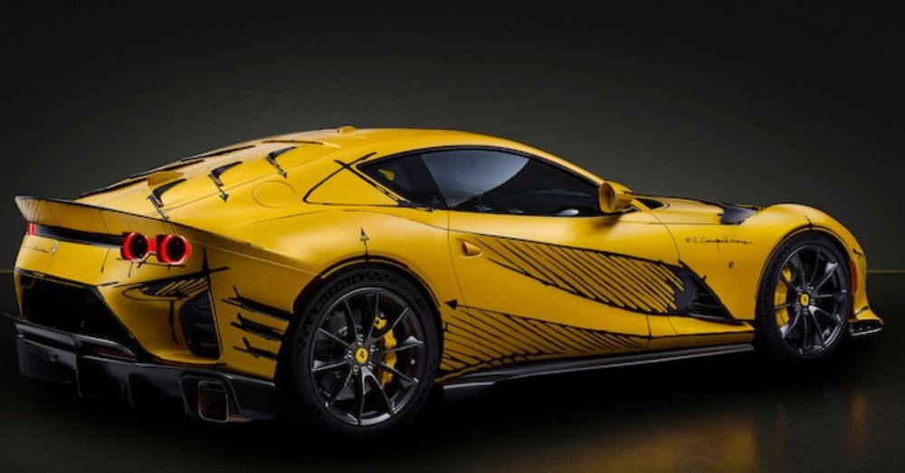 Yaratım Sürecini Yansıtan Özel Tasarımıyla Ferrari 812 Competizione