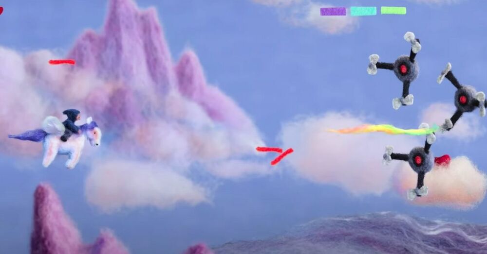Keçeyle İnşa Edilen Stop-Motion Video Oyunu: Feltopia