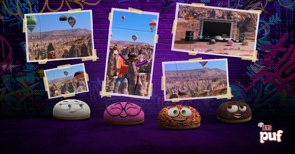 Eti Puf’ların Bitmek Bilmeyen Eğlencesinde Yeni Rota: KAPADOKYA!