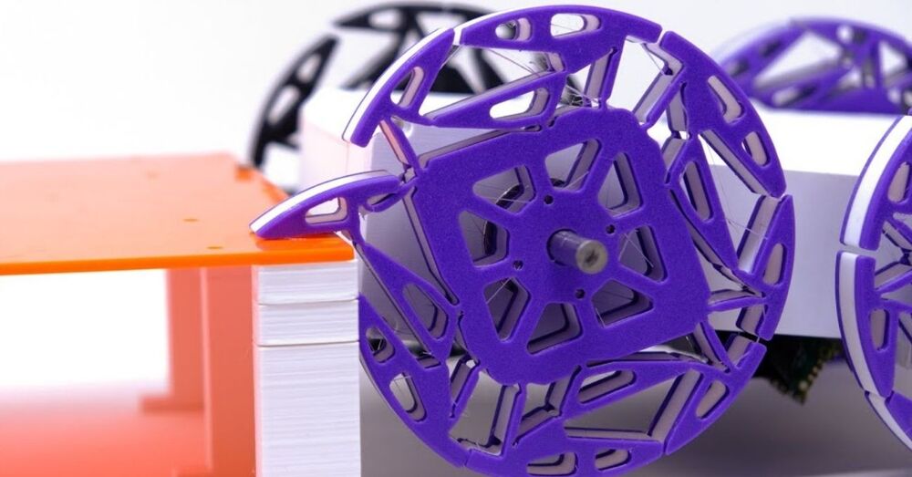 Şekil Değiştirerek Engelleri Aşan Tekerlek