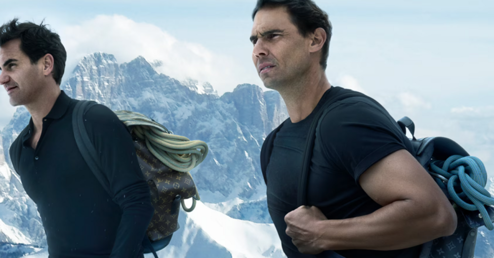 Tenisin Efsaneleri Louis Vuitton için ‘Zirvede’ Buluşuyor