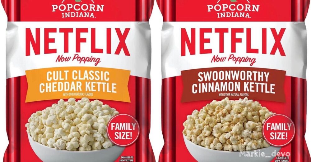 Netflix’in Kendi Markasını Taşıyan Patlamış Mısır Serisi