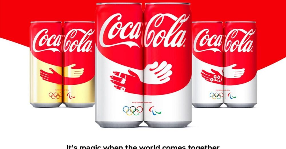 Coca Cola’nın Kucaklaşma Temalı Olimpiyatlara Özel Kutu Tasarımları