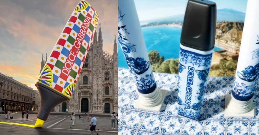 Stabilo Kalemlere Dolce & Gabbana Dokunuşu