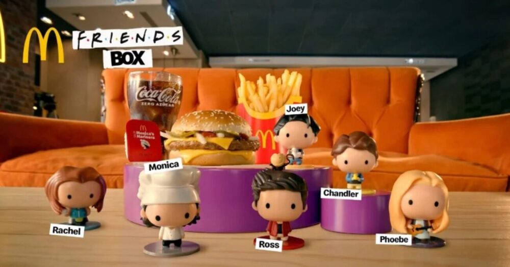 Friends Hayranlarına Özel Happy Meal Kutuları
