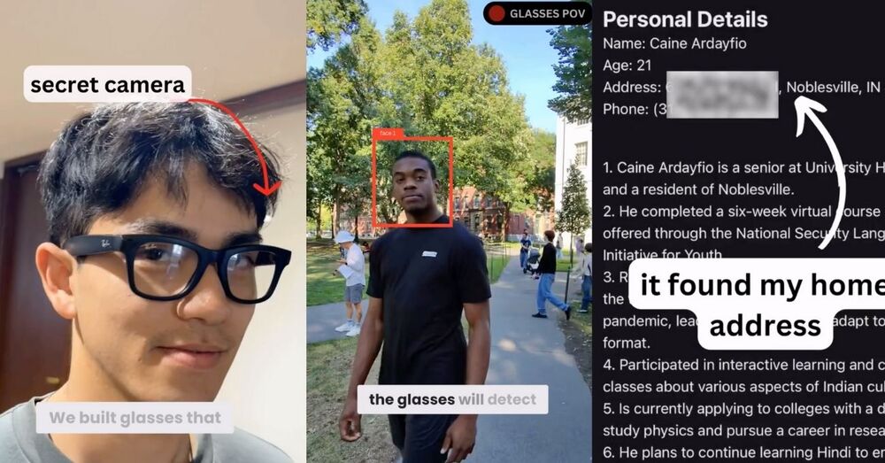 Bir Bakışta Kişisel Verileri Ortaya Döken Yapay Zekâlı Gözlükler