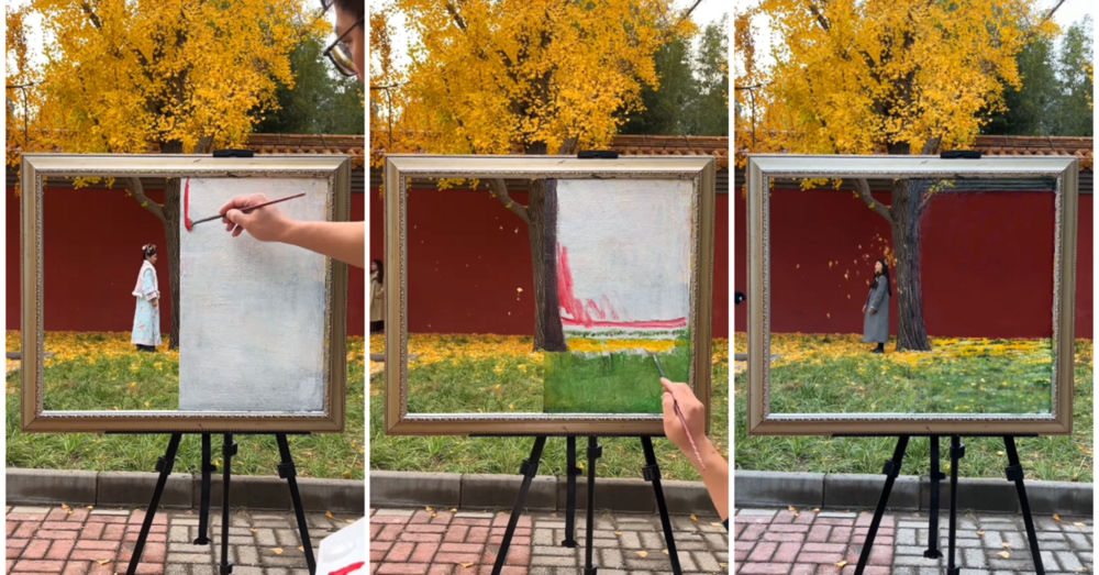 Yaşamdan Anları Tuvalinde Tamamlayan Sanatçı