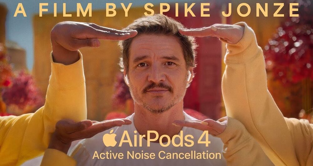 Pedro Pascal AirPods 4 ile Sinematik Yürüyüşte