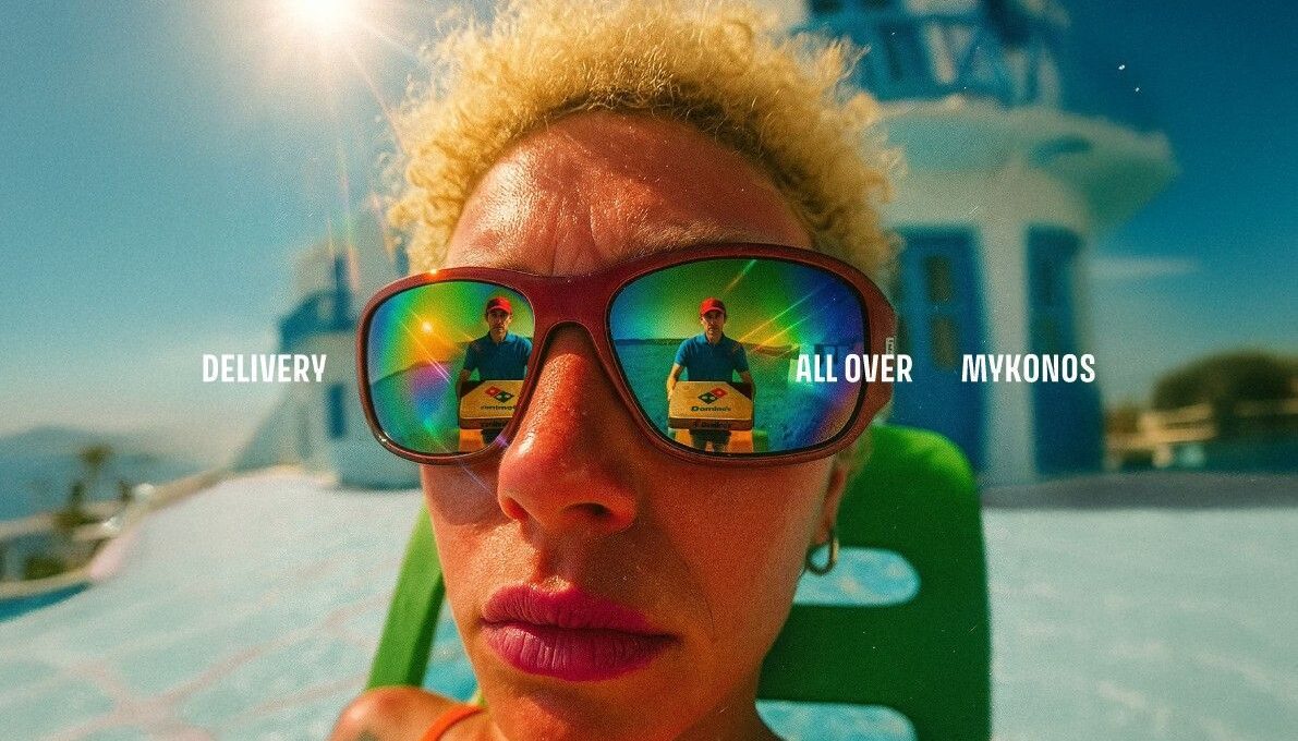 Domino’s Pizza Mikonos’un Her Köşesinde